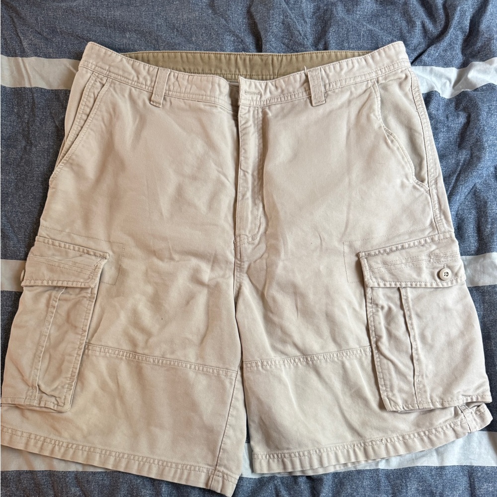 OP Men's Beige Cargo Shorts